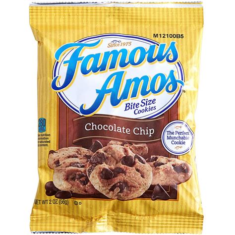 Famous Amos® Chocolate Chip Cookie Snack Packs 60case
