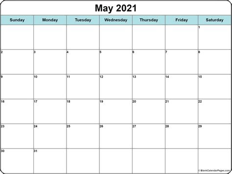 Be sure to remember where you save the file so you can open it in web browsers, adobe's official acrobat reader, or any program that can display the pdf file format. May 2021 calendar | free printable monthly calendars