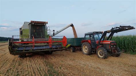 Getreide Ernte 2021 Wheat Harvest Claas Maxi 108sl In Action YouTube