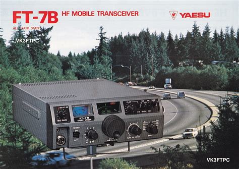 Vk3ftpc Yaesu Ft 7b Hf Mobile Transceiver