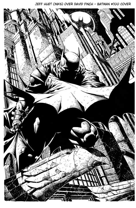 Batman Cover Inks By Sketchpadstudios On Deviantart