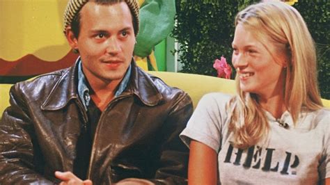 Watch This Resurfaced Clip Of Johnny Depp And Kate Moss Is Peak 90s