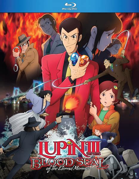 I love lupin the 3rd it's one of my favorite anime's ever but this is not the english dub version it only in japanese so don't let the over view about the format lie to you but even without the english dub the. Lupin the 3rd Blood Seal of the Eternal Mermaid Blu-ray
