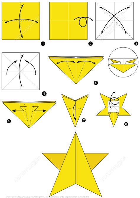 How To Make An Origami Star Instructions Artes Com Papel