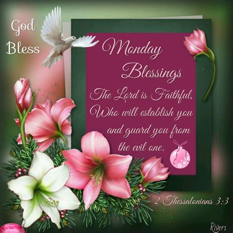 Monday Blessings Monday Morning Greetings Monday Morning Blessing