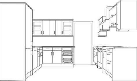 Kitchen Cabinet Illustrations Royalty Free Vector