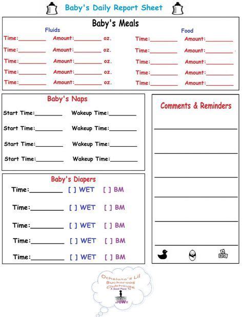 The daily sheets app is part of kinderlime free plan. babys-daily-report.jpg | Home daycare, Infant daycare ...