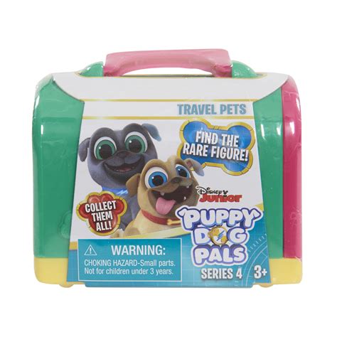 Puppy Dog Pals Travel Pets Series 4 Green Carrier 2 Mystery Figures