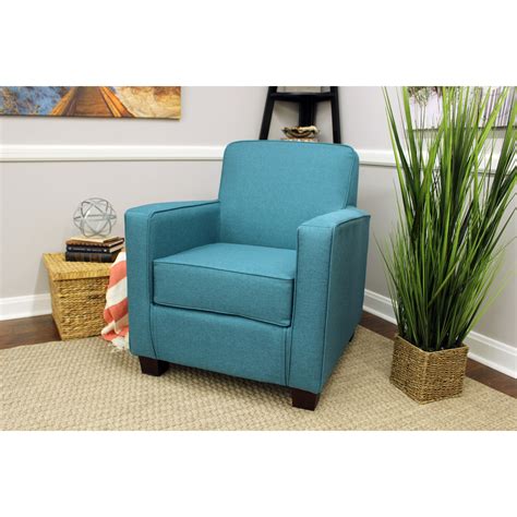 Sold and shipped by sunnydaze décor. Johnston Caribbean Teal Track Arm Lounge Chair - Pier1