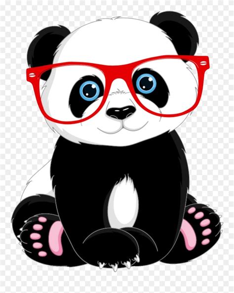 Panda Cartoon Png Cute Cartoon Panda Bear Clipart 4987331 Pinclipart