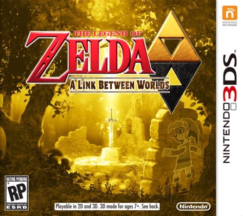 The Legend Of Zelda A Link Between Worlds Cover Artwork