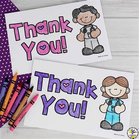 Generally nobody looks back after giving interview, but in the huge lot of candidates if you really send a thank you letter, this will definitely create an impression. Thank You Card for Nurses for National Nurse's Day