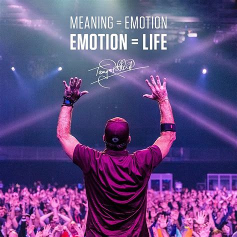 Tony Robbins Quote Emotion and Life | Tony robbins quotes, Tony robbins, Tony robbins quotes 