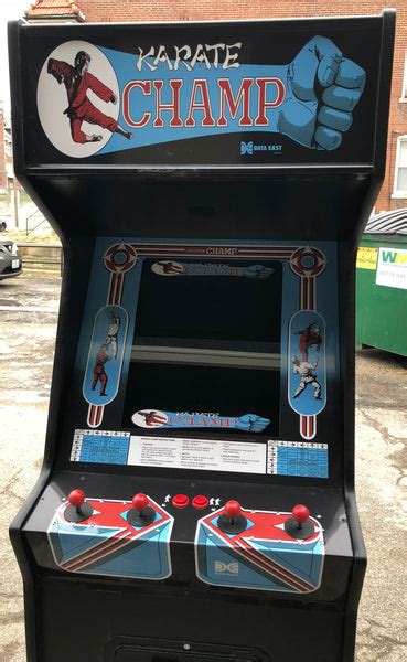 Karate Champ Arcade Lots Of New Parts With Lcd Monitor Delivery Tim