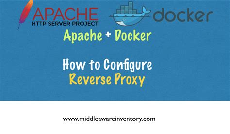 Docker Reverse Proxy Docker Httpd Apache Example