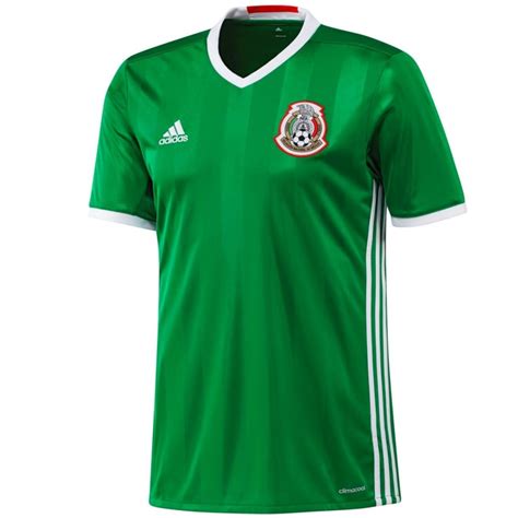 The mexico national football team is a perennial international contender, advancing to the round of 16 at every world cup since 1994. Mexico national team Home football shirt 2016/17 - Adidas ...