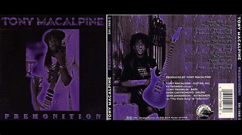 Tony Macalpine Premonition Full Album Youtube