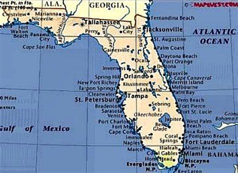 Map Of Florida West Coast - Share Map