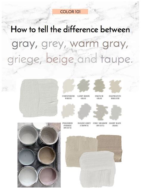 Gray And Taupe Color Palette How To Give Neutral Paint Colors A