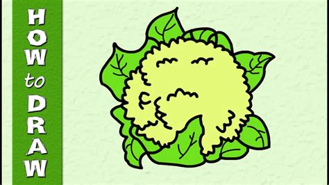 Tomato drawing step by step. കോളിഫ്ലവർ | HOW TO DRAW A CAULIFLOWER FOR CHILDRENS | EASY ...