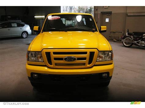 2006 Screaming Yellow Ford Ranger Sport Supercab 4x4 23906872 Photo 2