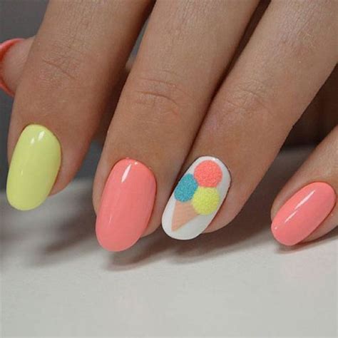 15 Simple And Easy Summer Nails Art Designs And Ideas 2018 Fabulous Nail