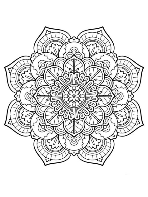 Anti Stress Coloring Pages For Adults Free Printable Anti Stress