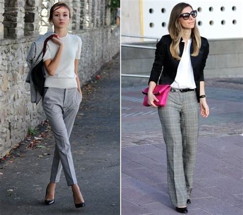 What To Wear With Gray Pants Female Buy And Slay