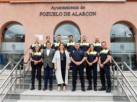 La Alcaldesa Recibe A Los Nuevos Policías Municipales Que Amplían La Plantilla Y Refuerzan La