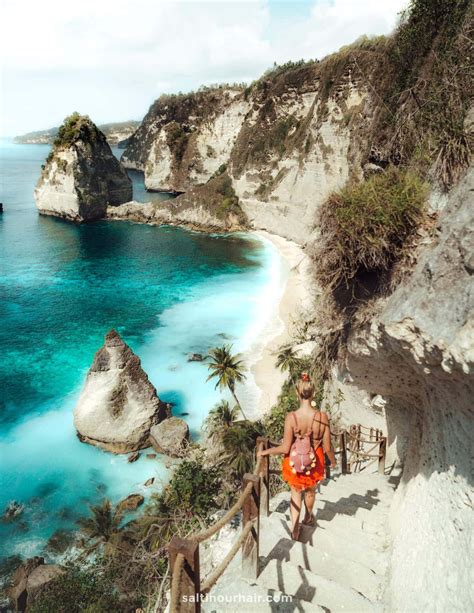 Diamond Beach Most Beautiful Beach On Nusa Penida In Bali