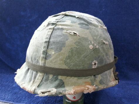 Vietnam Era M1 Helmetliner Named And Mitchell Cover Us Helmets