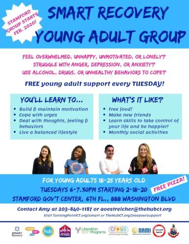Smart Recovery Group For Young Adults Stamford Turning Point Ct