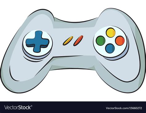 Cartoon Image Of Game Icon Gamepad Symbol Vector Image