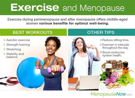 Exercise And Menopause Menopause Now