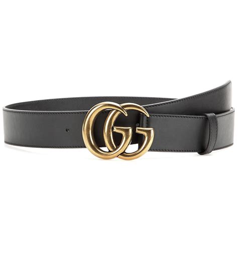Gucci Leather Double G Snake Buckle Belt In Black For Men Save 77 Lyst