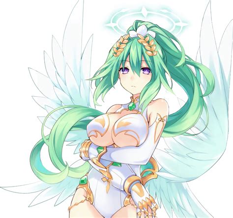 Green Heart4 Goddesses Online Hyperdimension Neptunia Wiki Fandom