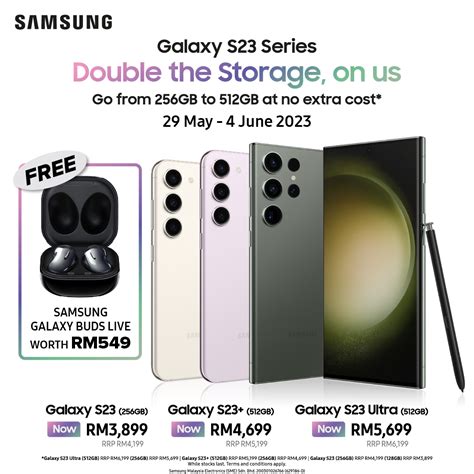 Samsung Galaxy S23 Series Promotion Harvey Norman Malaysia
