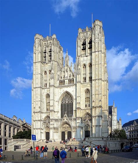 Cathédrale Saints Michel Et Gudule De Bruxelles Belgique Bruxelles