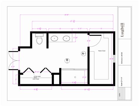 16 Cool Master Bathroom And Closet Layouts Home Plans And Blueprints