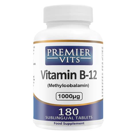 Multivitamins can contain 12 to 25 micrograms of vitamin b12. Vitamin B 12 Methylcobalamin 1000mcg X 180 Sublingual Tablets