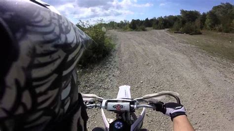 New 2019 yz250 test ride at the yamaha demo day! YZ250F Dirt Bike ride in gravel pit , trails - YouTube