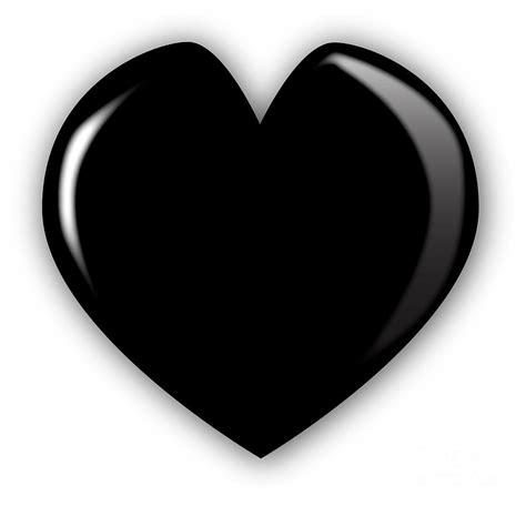 Dark Black Heart Digital Art By Bigalbaloo Stock Pixels