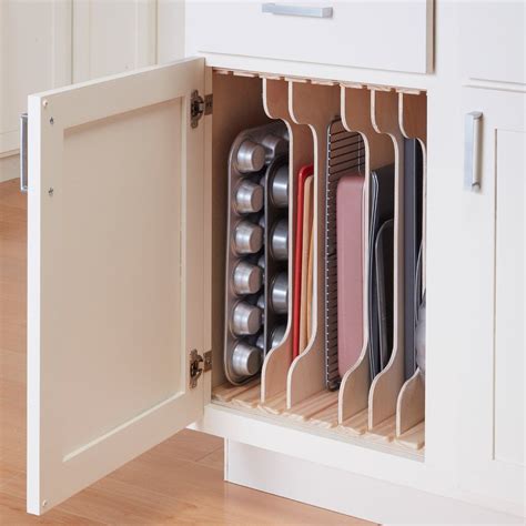 Narrow cabinets and storage for keeping even the smallest spaces organized. Kitchen Cabinet Organizers: DIY Dividers | Cabinet ...