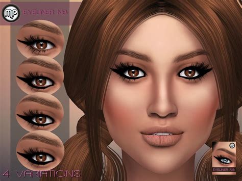 The Sims Resource Mp Eyeliner N8