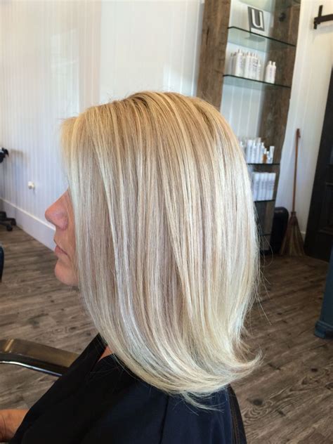 Looking for something more bold? Bright vanilla blonde | Blonde hair color, Cream blonde ...