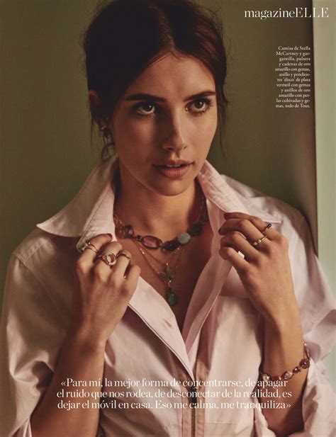 Emma Roberts In Elle Magazine Spain June 2019 Hawtcelebs