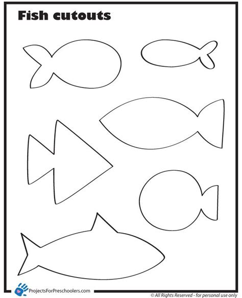 Fish Cutouts Printable Check Out Our Paper Fish Cutouts Selection For
