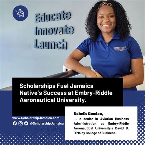 Scholarships Aid Jamaican Success Embry Riddle Aeronautical University