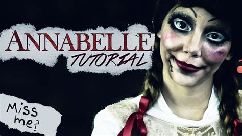 Tutorial Maquillaje Para Halloween De Muñeca Annabelle Con Disfraz ♥