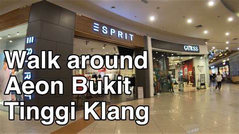 Bandar bukit tinggi is an integrated and modern township in klang, selangor, malaysia. Walk Around Aeon Mall Bukit Tinggi Klang - YouTube